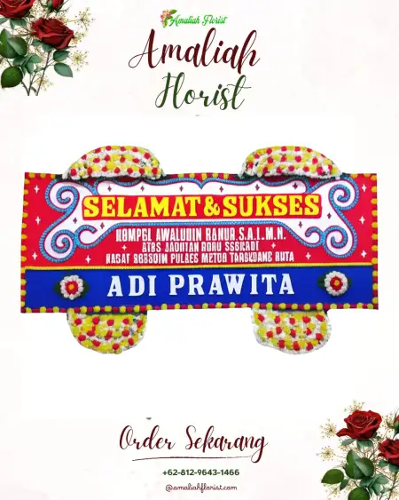 Papan Bunga Ucapan Selamat MINAHASA TENGGARA